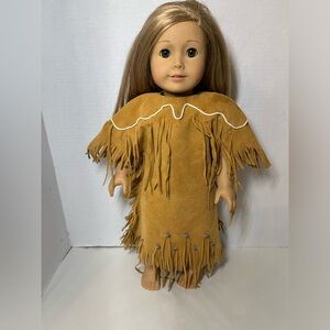 American Girl Doll 2014 Blonde Hair green Eyes 18"